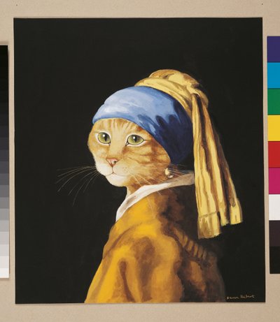 Ilustração de Cats Galore! Um Compêndio de Gatos Cultivados (pub. 2015) de Susan Herbert