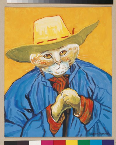 Ilustração de Cats Galore! Um Compêndio de Gatos Cultuados (pub. 2015) de Susan Herbert