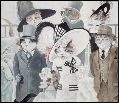 Ilustração do filme Cats (pub. 2006) de Susan Herbert