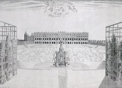 Hampton Court South Front, c.1830 de Sutton Nicholls