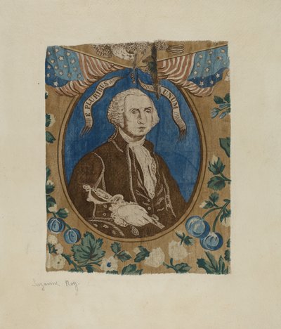 Retrato de George Washington, c. 1939. de Suzanne Roy