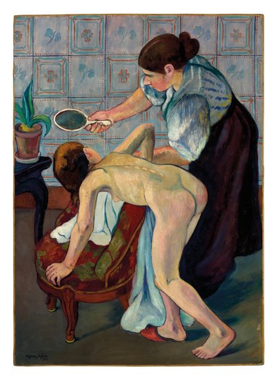 A menina no espelho de Suzanne Valadon