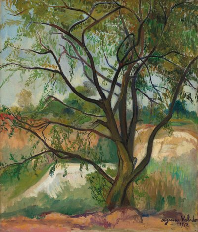 A Árvore, 1912. de Suzanne Valadon