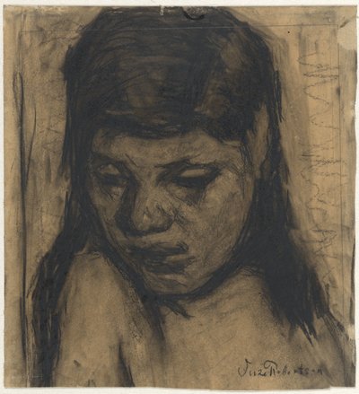 Cabeça de uma rapariga de Suze Robertson