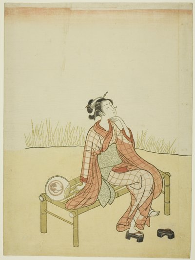 Pelo fluxo de Suzuki Harunobu