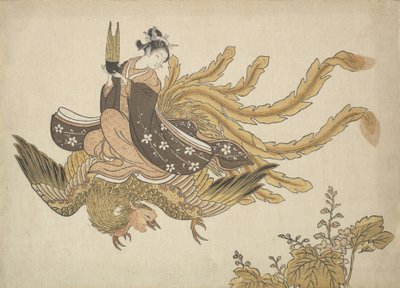 Imortal Disfarçado, c. 1766., c. 1766. de Suzuki Harunobu