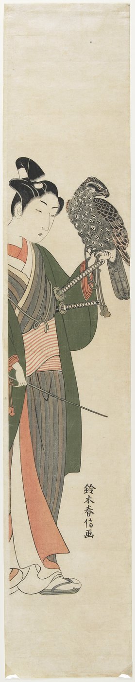 Falconer, 1769-1770 de Suzuki Harunobu