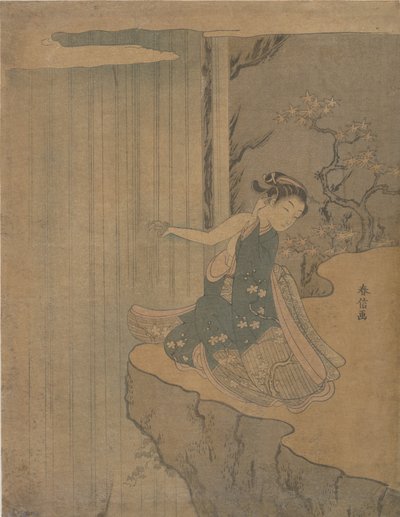 Paródia da lenda de Kyoyu e Sofu, 1764-72., 1764-72. de Suzuki Harunobu