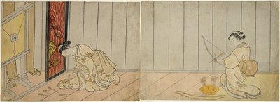 Galeria de Tiro com Arco, 1765 de Suzuki Harunobu
