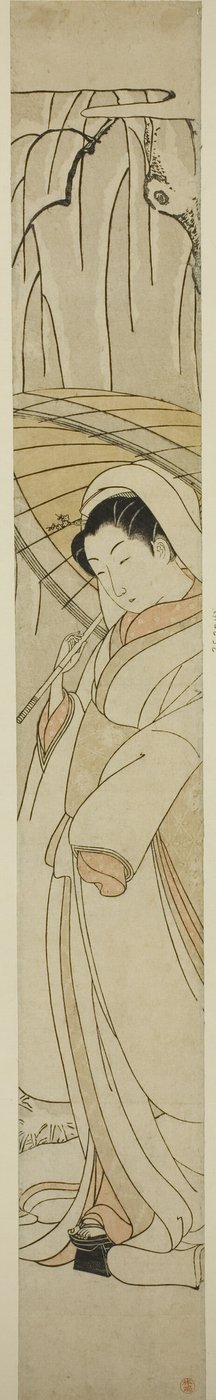 A Donzela Garça de Suzuki Harunobu
