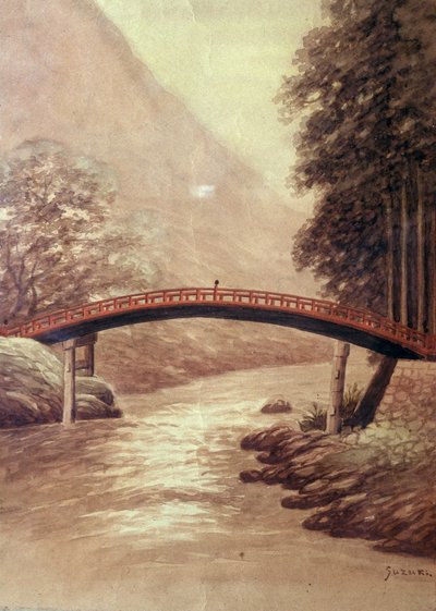 A Ponte de Suzuki Harunobu