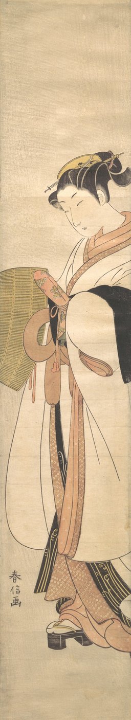 Young Purple, provavelmente 1770., provavelmente 1770. de Suzuki Harunobu