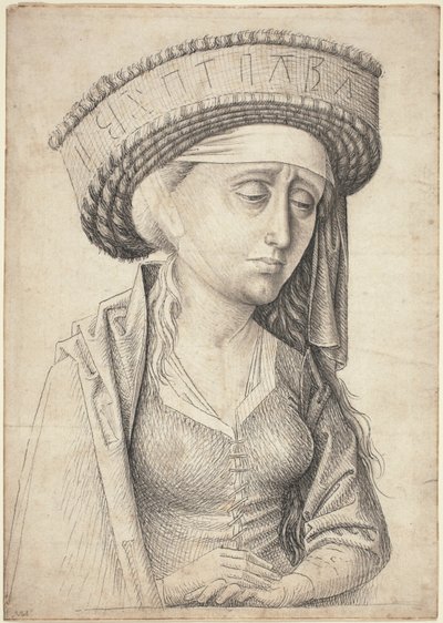 Uma Sibila de Swabian 15th Century