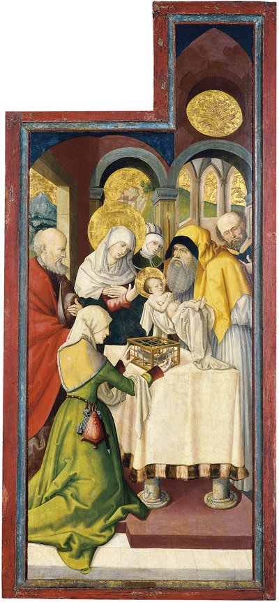 A Apresentação no Templo de Swabian master