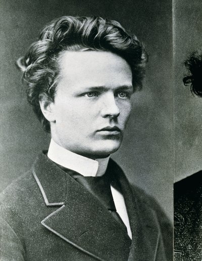 August Strindberg (foto a p/b) de Swedish Photographer