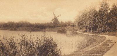 Malmo: Motivo de Slottsparken (fotografia a preto e branco) de Swedish Photographer