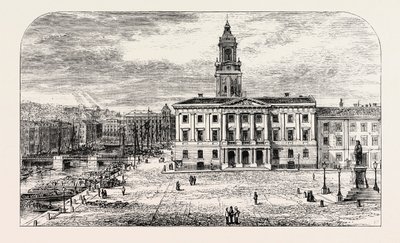 Gotemburgo, Suécia (gravura) de Swedish School