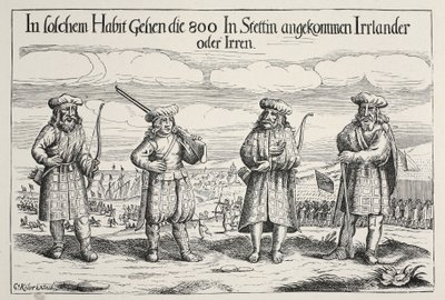 Soldados irlandeses a serviço de Gustavus Adolphus, 1631 de Swedish School