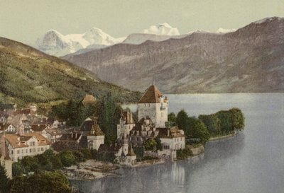 Oberland Bernese: Oberhofen (foto a cores) de Swiss Photographer
