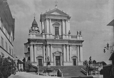 Solothurn, Catedral de Saint Ours (foto a p/b) de Swiss Photographer