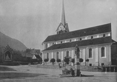 Stans, A Igreja (foto a p/b) de Swiss Photographer