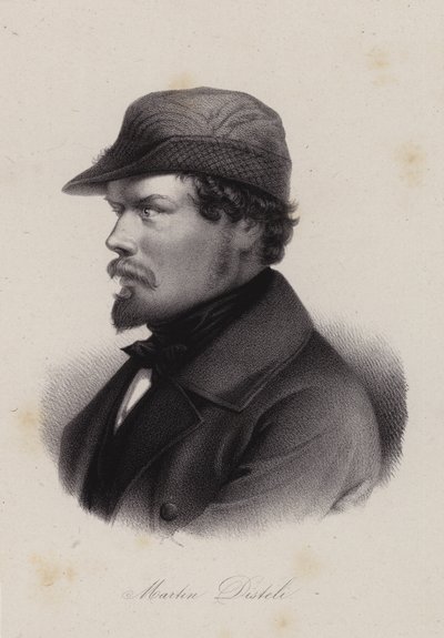 Martin Disteli, pintor suíço (gravura) de Swiss School