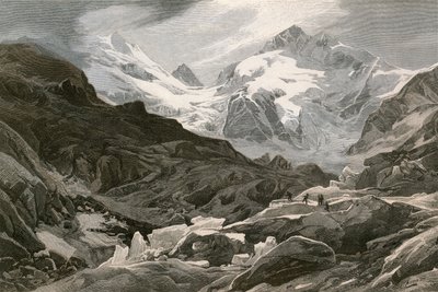 A geleira de Morteratsch, Engadine superior de Swiss School