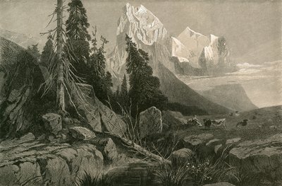O Wellhorn e o Wetterhorn de Swiss School