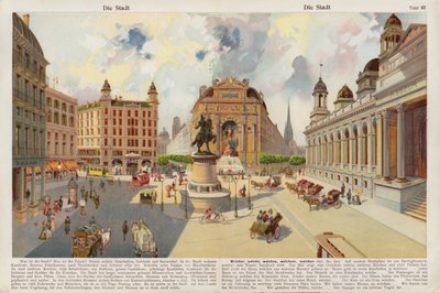 A cidade (chromolitho) de Swiss School