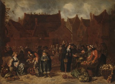Mercado de vegetais de Sybrand van Beest