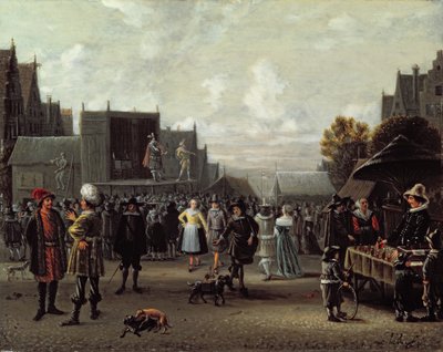 O Kermesse (painel) de Sybrandt van Beest