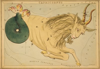 Capricornus, ilustração de 