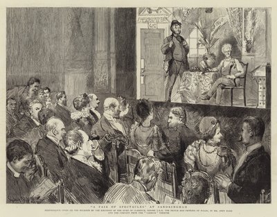 Um par de óculos em Sandringham de Sydney Prior Hall