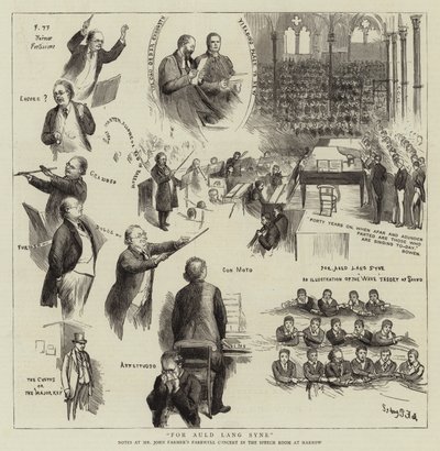 Para Auld Lang Syne de Sydney Prior Hall