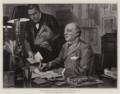 Contra-almirante Lord Charles Beresford, CB de Sydney Prior Hall