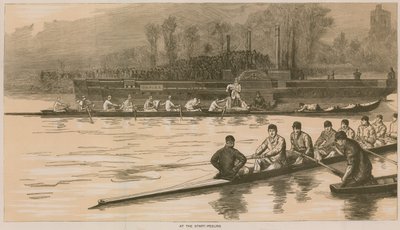 Reminiscências de uma corrida de barco em Oxford e Cambridge: no início do peeling de Sydney Prior Hall