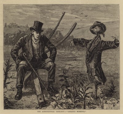 O fechamento agrícola, momentos ansiosos de Sydney Prior Hall