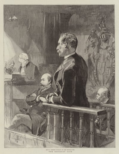 O caso de Baccarat de Sydney Prior Hall