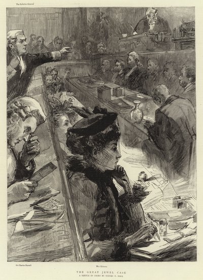 O grande caso de jóia de Sydney Prior Hall