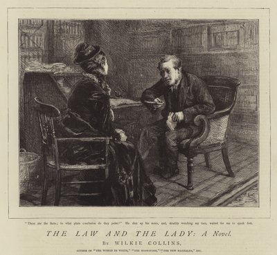 A lei e a senhora, um romance de Sydney Prior Hall