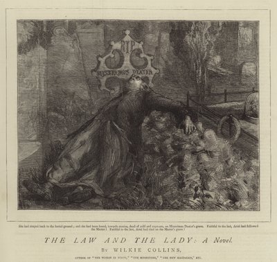 A lei e a senhora, um romance de Sydney Prior Hall