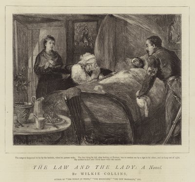 A lei e a senhora, um romance de Sydney Prior Hall