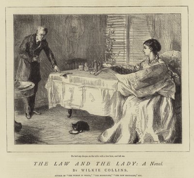 A lei e a senhora, um romance de Sydney Prior Hall
