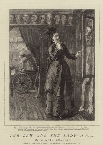 A lei e a senhora, um romance de Sydney Prior Hall