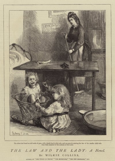 A lei e a senhora, um romance de Sydney Prior Hall