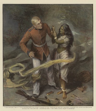 O mais mau tiro na criação (chromolitho) de Sydney Prior Hall