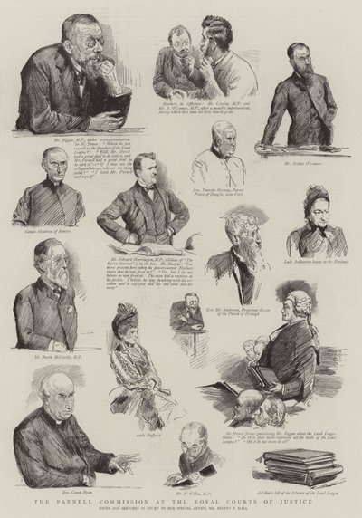 A Comissão Parnell na Royal Courts of Justice de Sydney Prior Hall