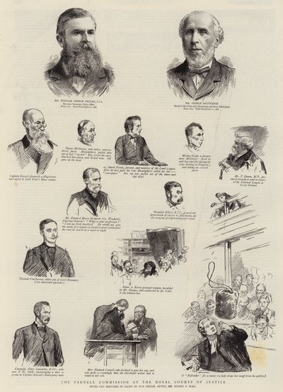 A Comissão Parnell na Royal Courts of Justice de Sydney Prior Hall