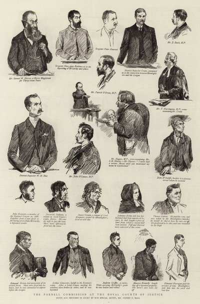 A Comissão Parnell na Royal Courts of Justice de Sydney Prior Hall