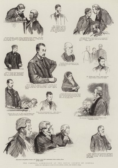 A Comissão Parnell na Royal Courts of Justice de Sydney Prior Hall